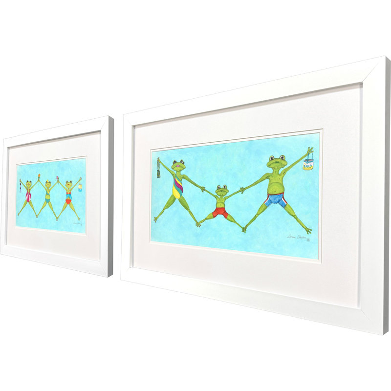 Summer Splash II Framed Art