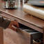 Buffet simple en noyer noir-448164769