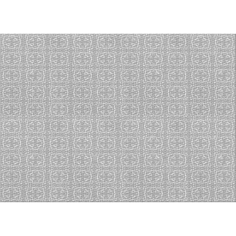 Geometric Indoor Rug, Rectangle 4' x 6'