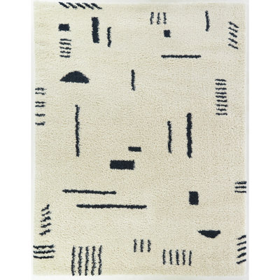 Morin Geometric Shag Rug