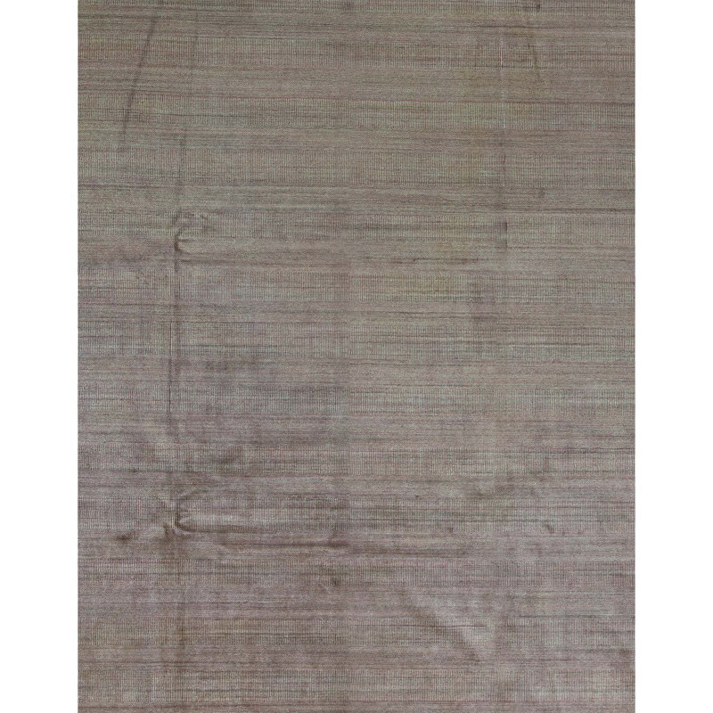 Tapis rouge et or de haute qualité noué à la main