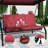 Heavy Duty 3-Seater Outdoor Porch Swing with Stand – Convertible Bed, Thick Cushion, Adjustable UV-Resistant Waterproof Canopy, 800 lbs Capacity, Patio Garden Furniture – Red-275149218