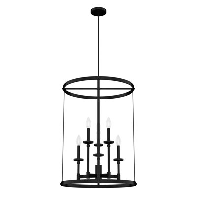 Hunter Briargrove 6 Light Chandelier Ceiling Light Fixture