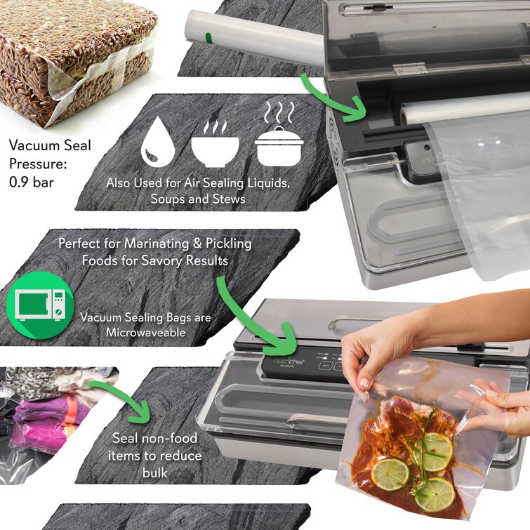 Vacuum Sealer by Noahas , Built in Air Sealing System with Starter