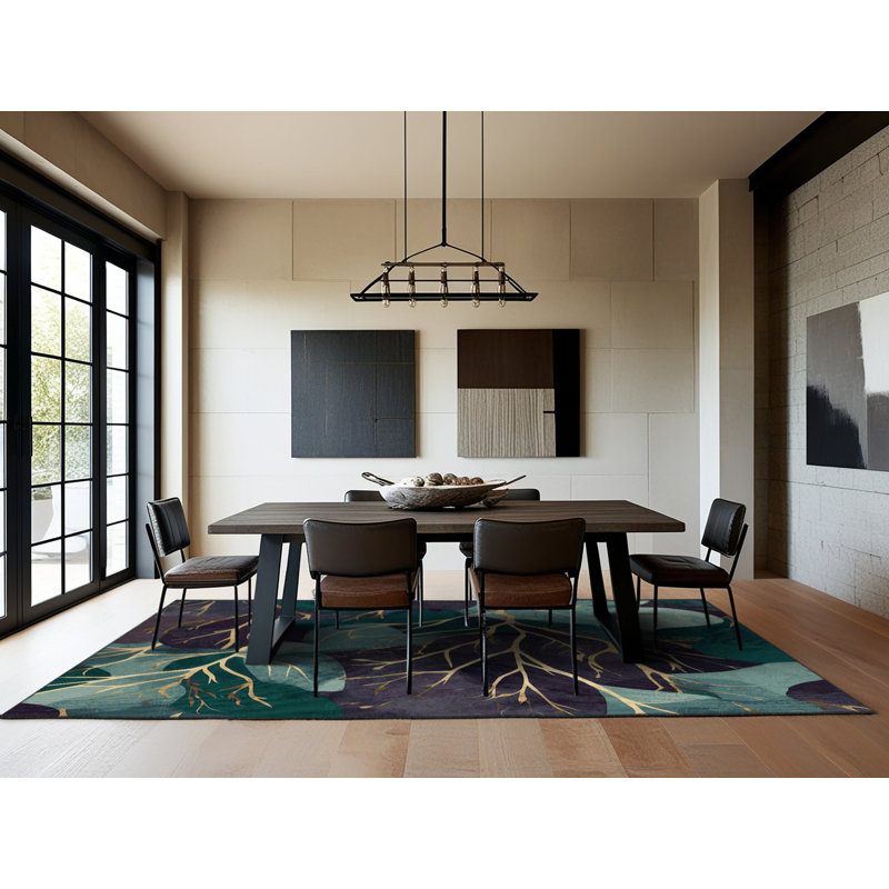 Whispering Willows Rug, Rectangle 2' x 3'