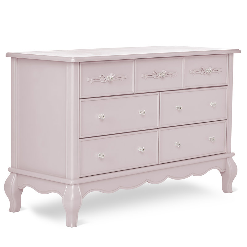 Aurora Kids 7 - Drawer Dresser, Dusty Rose