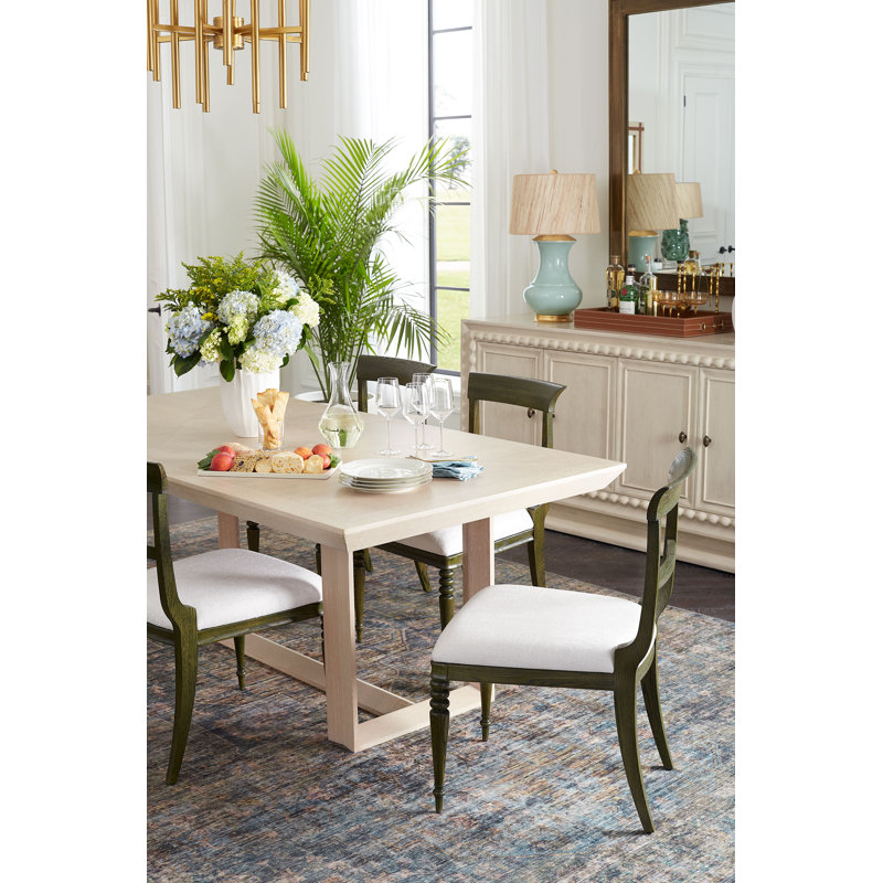 Lawrence Upholstered Dining Chair, Almond