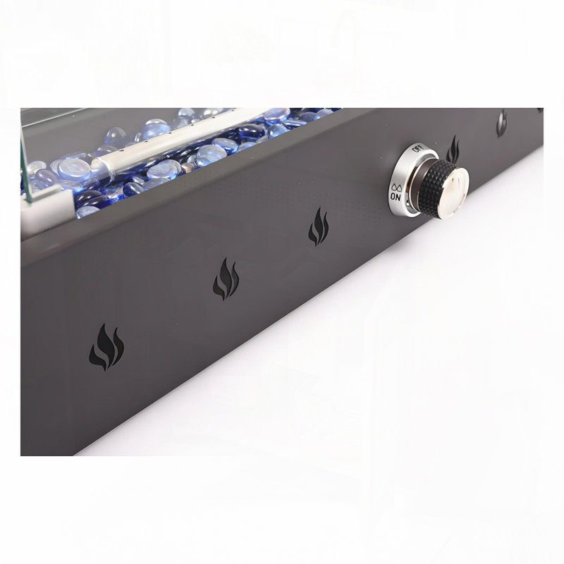 Foyer d'extérieur au propane rectangulaire 40000BTU
