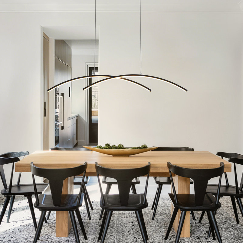 Dimmable 2-light Led Kitchen Island Pendant