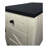 Chirles Farmhouse End Table With Charging Station, Night Stand With Barn Door And Drawer, Storage For Bedroom Living Room, Bedside Table-1330620835