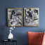 «Black & White Mix III», ensemble de 2 reproductions d'art encadrées-291958955-291959672