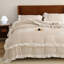 Ensemble de housse de couette à franges W-XHZK-WH-459831601-454910665