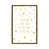 Toile encadrée d'or