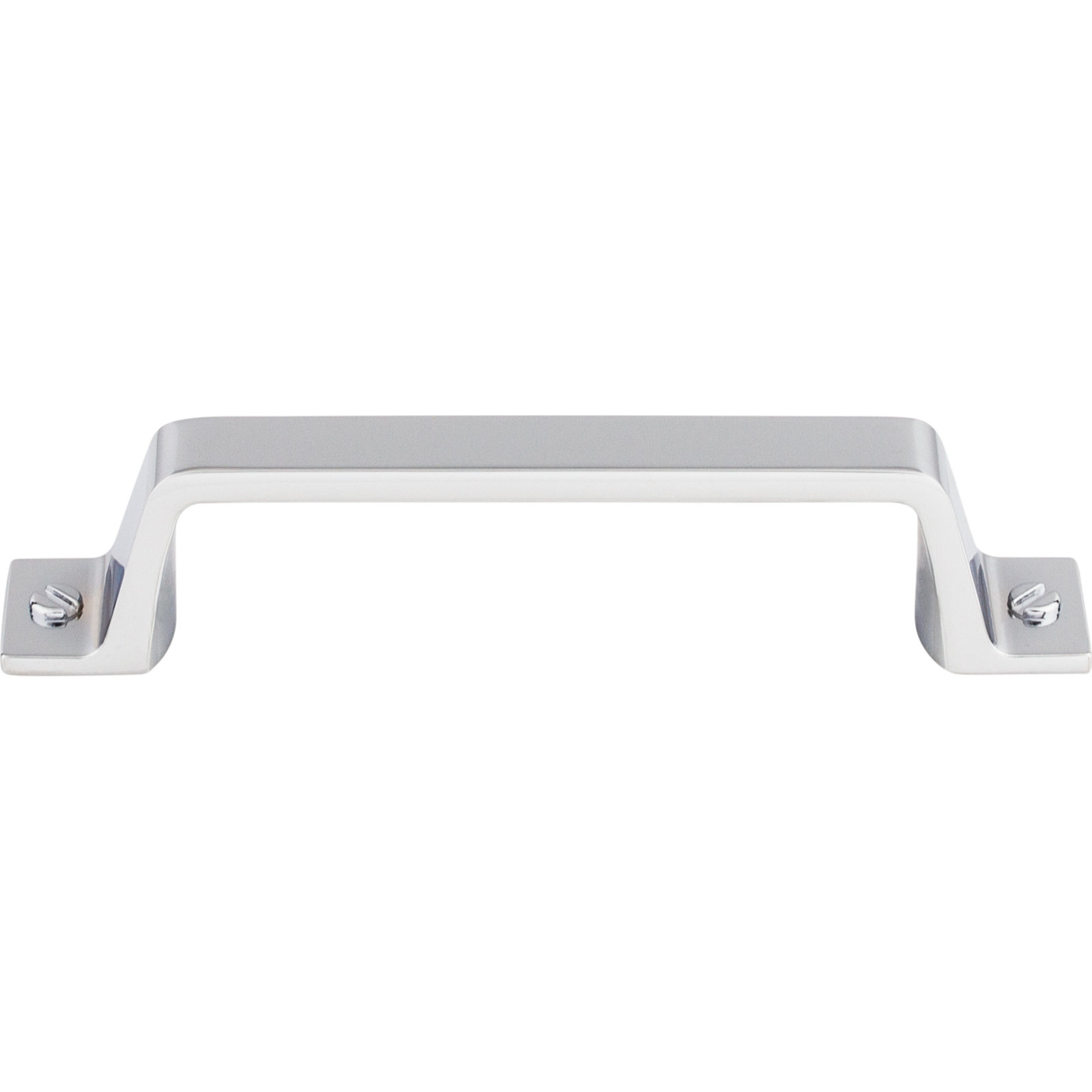 Channing Bar Cabinet Pull, Polished Chrome, 3 3/4" Center to Center