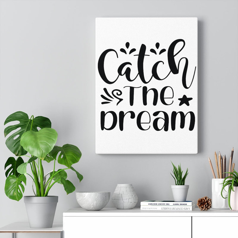 Catch The Dream - Wrapped Canvas Print