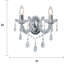 Kelly Mild Steel Candle Wall Light-16540917