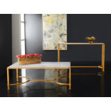 Modern History 54'' W Marble Console Table