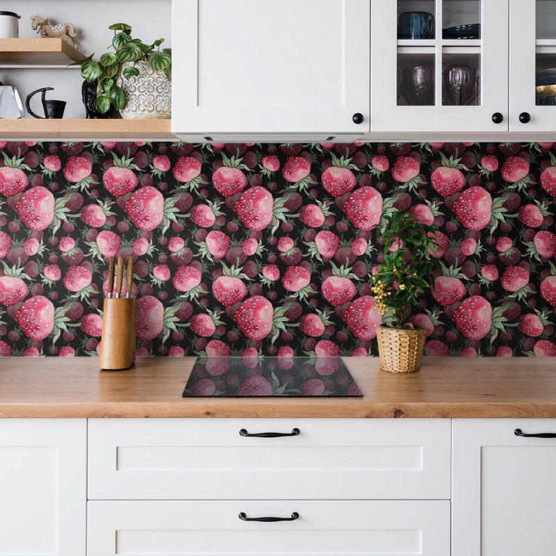 Kelwynne 30 x 30cm PVC Tile in Pink