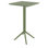 Table de bar d'extérieur pliable en résine 23,6 po Farrah