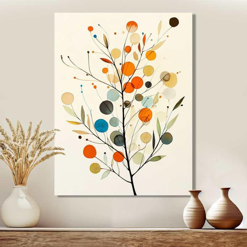 «Buco III - Neutral Botanical», reproduction sur toile encadrée, H 20 po x l 12 po, Toile tendue