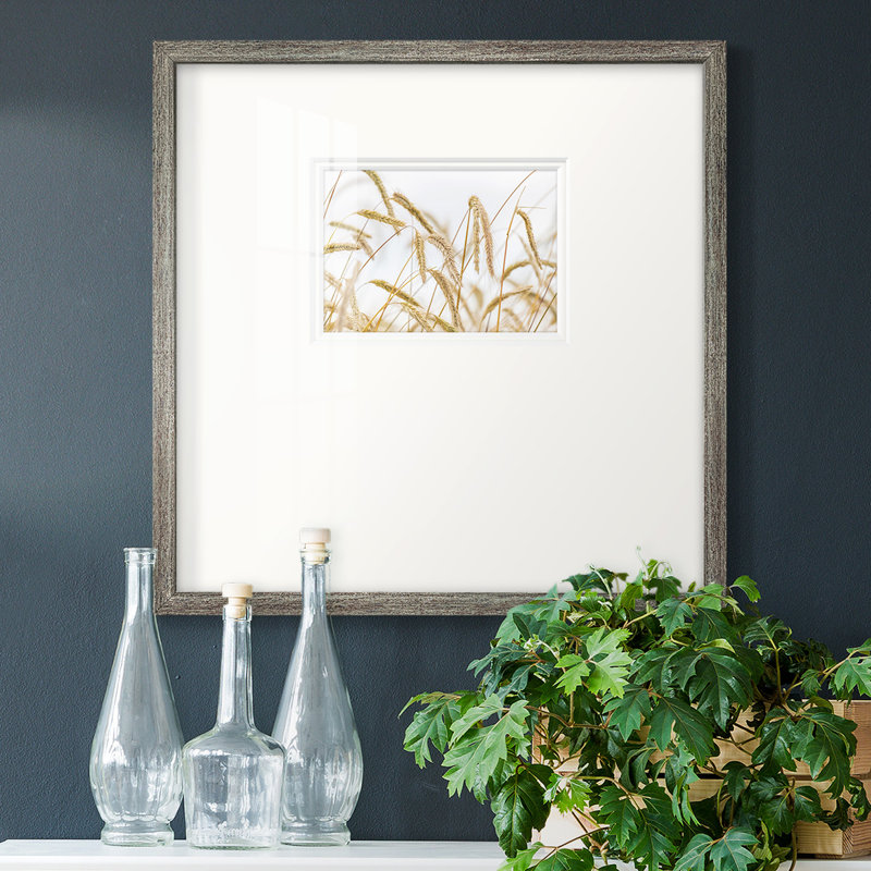 Wheat Premium, reproduction encadrée, H 17 po x l 17 po x P 1,25 po