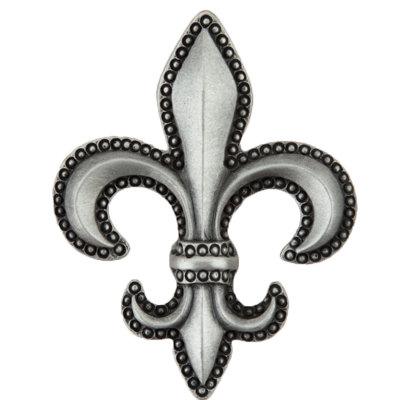 Fleur-De-Lis Cabinet Knob