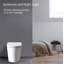 Toilette bidet intelligente SEEWIN avec siège chauffant, chasse d'eau à capteur de mouvement, sécheuse intelligente à contrôle de température, veilleuse (blanc)