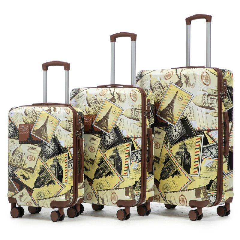20 "/ 24" / 28 "3 pièces / ensemble de valise à roulettes pour PC