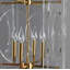 Tessa 4 - Light Metal Chandelier