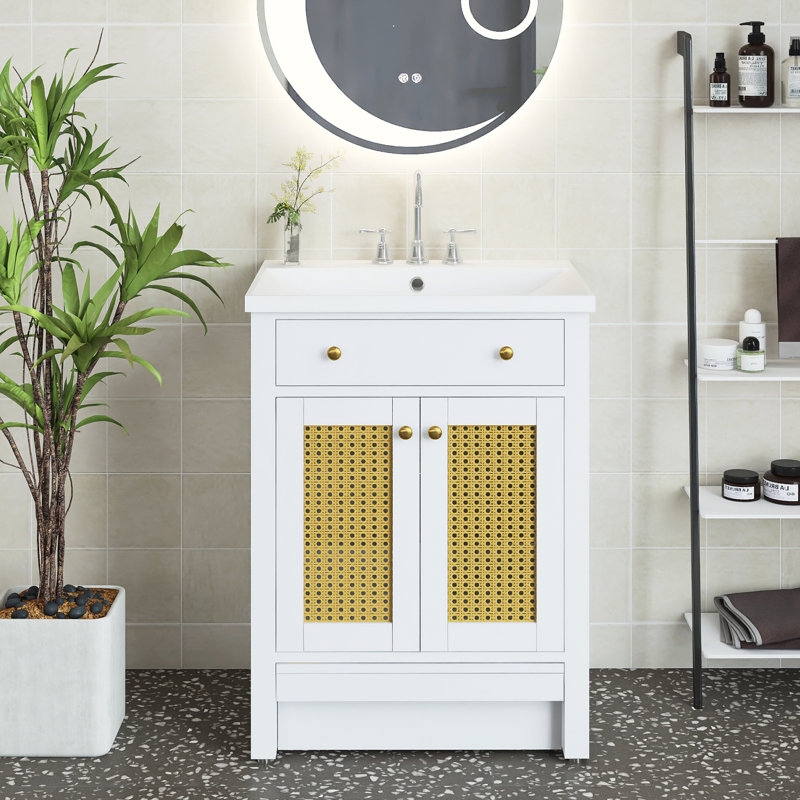 Quatashia 24" Single Bathroom Vanity Set