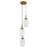 Jadon BRONZE TRIPLE CAPSULE PENDANT