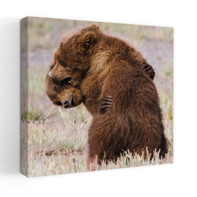 Art contemporain avec des ours