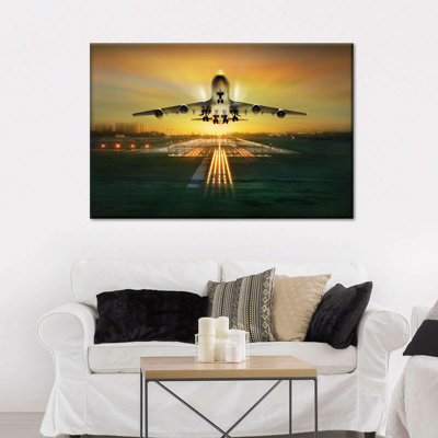 Impression sur toile, Commercial Airplanes