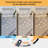16-lights Rectangular Crystal Chandeliers Led Dimmable-722498677