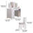 Deluxe Kids Vanity Set with Mirror