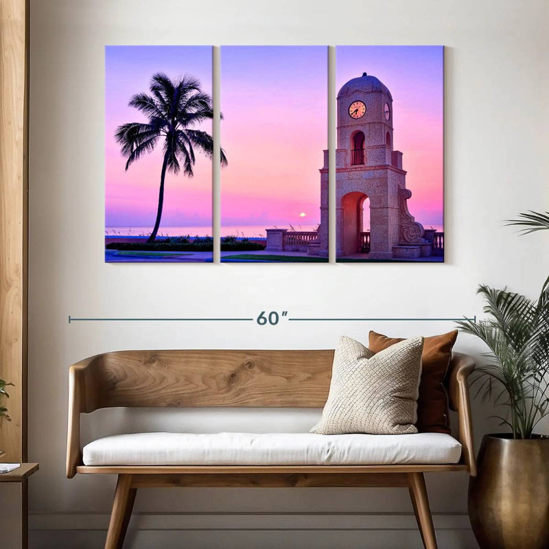 Palm Beach Sunrise, 32" H x 50" W