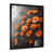 Cadre simple noir, bois massif
