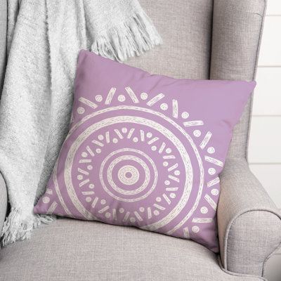 Medallion Outdoor Throw Pillow