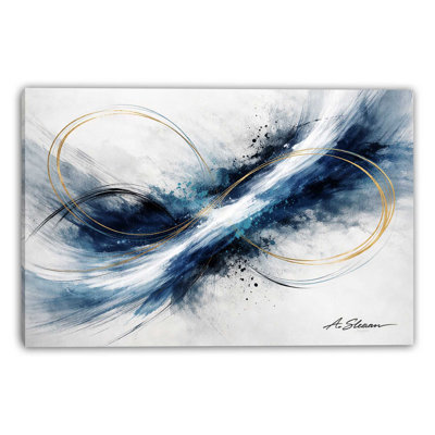 Art mural toile tendue Marine Gesture