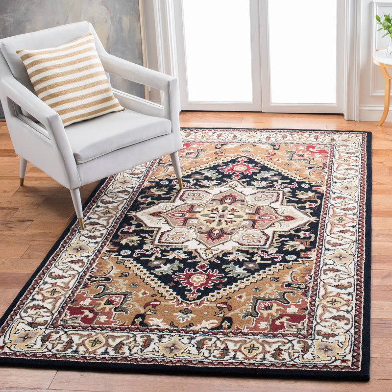 Tapis oriental en laine touffeté à la main Heritage, Rectangle 9 pi x 12 pi
