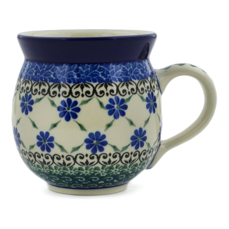 Grande tasse à bulles en grès 12 oz - French Daisies