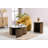 Reysdale Marble Top Storage Lamp Table