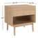 Table de chevet 1 tiroir Indra