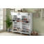 Slim Tipping Bucket Shoe Cabinet Set With 4 Flip Drawers-283378290