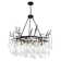 Cylvia 12 - Light Dimmable Wagon Wheel Chandelier