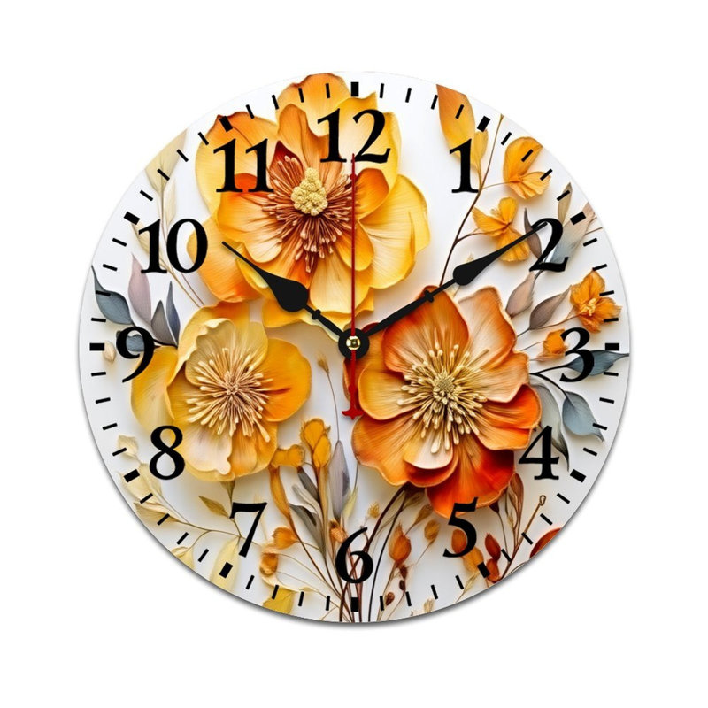 Horloge murale 12 po x 12 po