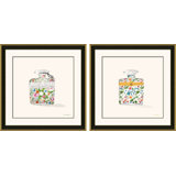 Garden & Breakfast Floral Parfum Print by Dana Gibson