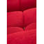 Élégant canapé 1 place rouge de 37,4 po x 37,4 po x 29,5 po | Structure en bois de hêtre et en carton, tissu 100% polyester | 28 dossier en mousse, accoudoirs amovibles, nettoyage à sec | Parfait pour les hôtels et les espaces de divertissement, conception personnalisable-647241888