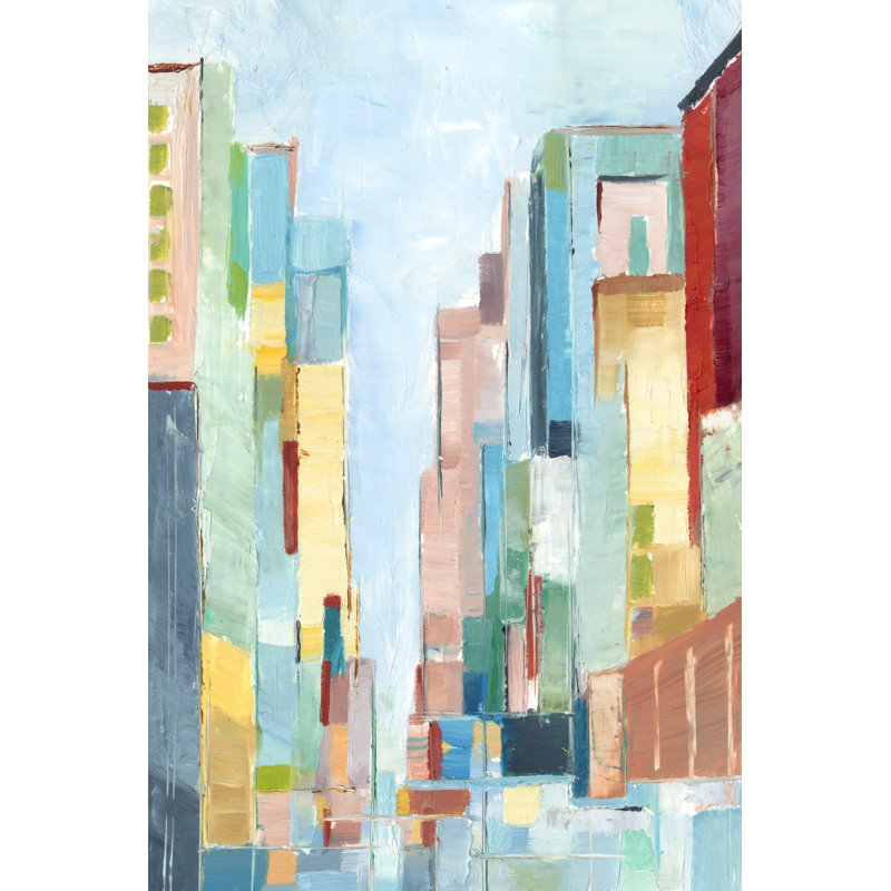 Uptown Contemporary II by Ethan Harper - Wrapped Canvas Painting, 91cm H x 61cm W