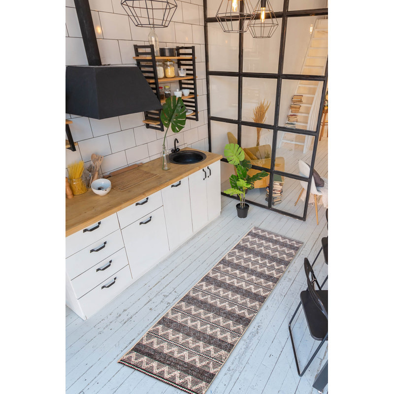 Tapis de couloir Kowen, Tapis de couloir 2 pi 9 po x 10 pi